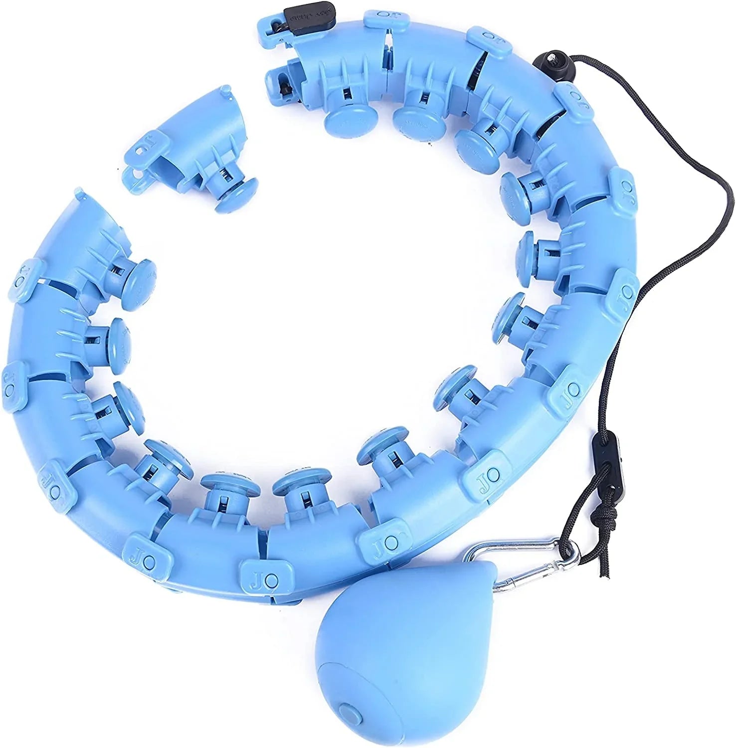 Weighted Hula Hoop β Adjustable Fit Hoop for Weight Loss